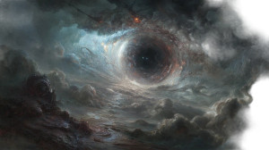 Cosmic Womb Vinyl Car Decal Sticker – Waterproof & UV-Resistant 8"