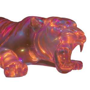 Crystal Glass Tiger Vinyl Car Decal Sticker – Waterproof & UV-Resistant 8" Crystal Glass Tiger Vinyl Car Decal Sticker – Waterproof & UV-Resistant 8"