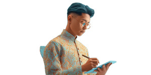 Japanese Artisan Designing Vinyl Car Decal Sticker – Waterproof & UV-Resistant 8"