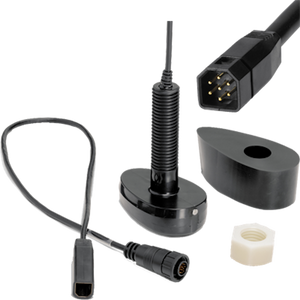 Humminbird XPTH 9 HW T Hull Mount Transducer | 1200ft Depth | 150/220kHz CHIRP | 30ft Cable | Built-in Temp Sensor | Compatible with HELIX and ICE Models Humminbird XPTH 9 HW T Hull Mount Transducer | 1200ft Depth | 150/220kHz CHIRP | 30ft Cable | Built-in Temp Sensor | Compatible with HELIX and ICE Models