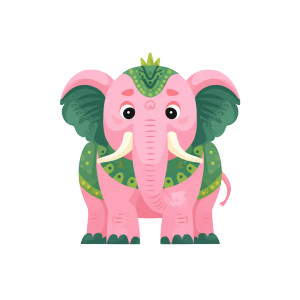 Thai Elephant Mascot Vinyl Car Decal Sticker – Waterproof & UV-Resistant 8" Thai Elephant Mascot Vinyl Car Decal Sticker – Waterproof & UV-Resistant 8"