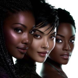 Beautiful Diverse Models Vinyl Car Decal Sticker – Waterproof & UV-Resistant 8"