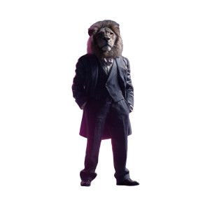 Majestic British Lion Vinyl Car Decal Sticker – Waterproof & UV-Resistant 8"