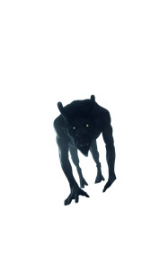 Terrifying Horror Creature Vinyl Car Decal Sticker – Waterproof & UV-Resistant 8"