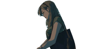 Horror Anime Shopper Vinyl Car Decal Sticker – Waterproof & UV-Resistant 8"