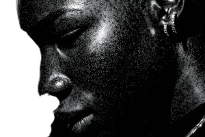 Surreal African Portrait Vinyl Car Decal Sticker – Waterproof & UV-Resistant 8"