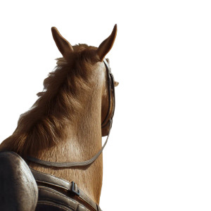 Showjumping Horse Vinyl Car Decal Sticker – Waterproof & UV-Resistant 8"