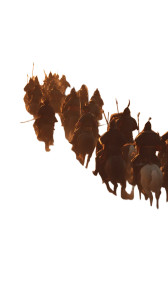 Mongol Cavalry Charge Vinyl Car Decal Sticker – Waterproof & UV-Resistant 8"