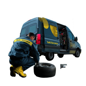 Tire Repair Technician Vinyl Car Decal Sticker – Waterproof & UV-Resistant 8"