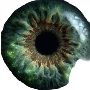 Psychedelic Eye V3 Vinyl Car Decal Sticker – Waterproof & UV-Resistant 8"