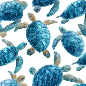 Sea Turtles Vinyl Car Decal Sticker – Waterproof & UV-Resistant 8" Sea Turtles Vinyl Car Decal Sticker – Waterproof & UV-Resistant 8"
