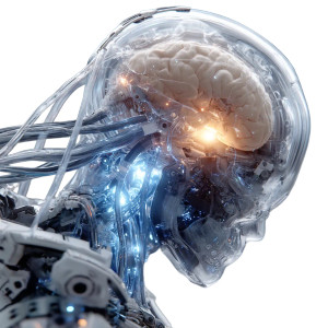 Cybernetic Human V9 Vinyl Car Decal Sticker – Waterproof & UV-Resistant 8"