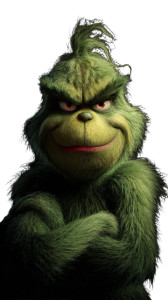 Scary Grinch Vinyl Car Decal Sticker – Waterproof & UV-Resistant 8"