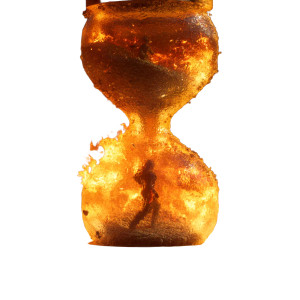 Frantic In Flames Vinyl Car Decal Sticker – Waterproof & UV-Resistant 8"