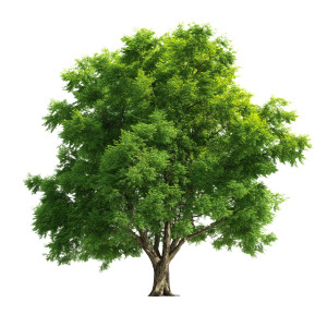 Vibrant Oak Tree Vinyl Car Decal Sticker – Waterproof & UV-Resistant 8"