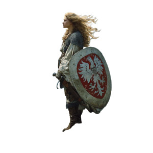Defiant Polish Warrior Vinyl Car Decal Sticker – Waterproof & UV-Resistant 8" Defiant Polish Warrior Vinyl Car Decal Sticker – Waterproof & UV-Resistant 8"