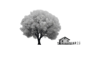 Snowy Tree Vinyl Car Decal Sticker – Waterproof & UV-Resistant 8" Snowy Tree Vinyl Car Decal Sticker – Waterproof & UV-Resistant 8"