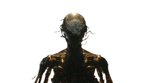 Cybernetic Robot Portrait V2 Vinyl Car Decal Sticker – Waterproof & UV-Resistant 8"