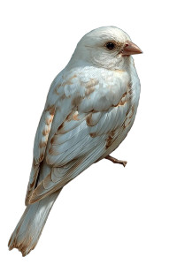White Bird Nesting V2 Vinyl Car Decal Sticker – Waterproof & UV-Resistant 8"
