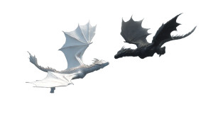 Majestic Dragons Flight V2 Vinyl Car Decal Sticker – Waterproof & UV-Resistant 8"