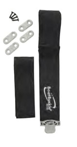 IMMI BoatBuckle Fishing Rod Holder | Holds Four Spinning Rods | Deck Mount | Secure & Innovative Design