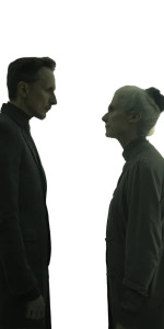 Futuristic Office Dialogue Vinyl Car Decal Sticker – Waterproof & UV-Resistant 8"