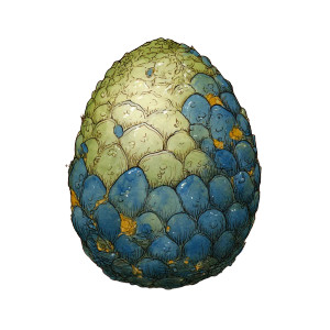 Dragon Egg V2 Vinyl Car Decal Sticker – Waterproof & UV-Resistant 8"