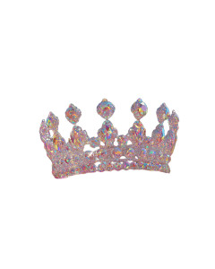 Holographic Crown Statue Vinyl Car Decal Sticker – Waterproof & UV-Resistant 8"