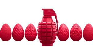 Easter Grenades Vinyl Car Decal Sticker – Waterproof & UV-Resistant 8"