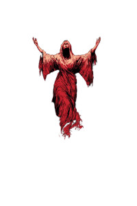 Possessed Levitation Vinyl Car Decal Sticker – Waterproof & UV-Resistant 8"