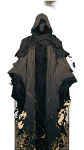 Mysterious Humanoid Figure Vinyl Car Decal Sticker – Waterproof & UV-Resistant 8"