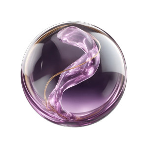 Purple Energy Bubble Vinyl Car Decal Sticker – Waterproof & UV-Resistant 8" Purple Energy Bubble Vinyl Car Decal Sticker – Waterproof & UV-Resistant 8"