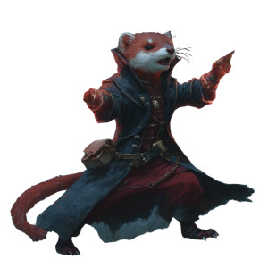 Stoat Warlock Vinyl Car Decal Sticker – Waterproof & UV-Resistant 8"