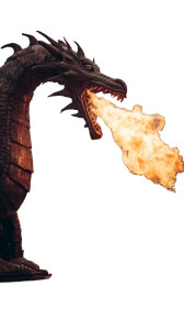 Dragon Breathing Fire Vinyl Car Decal Sticker – Waterproof & UV-Resistant 8" Dragon Breathing Fire Vinyl Car Decal Sticker – Waterproof & UV-Resistant 8"