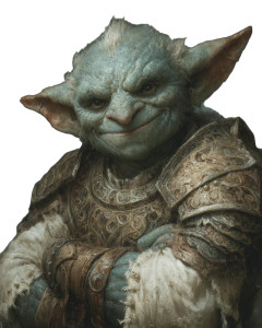 Smirking Goblin Vinyl Car Decal Sticker – Waterproof & UV-Resistant 8"