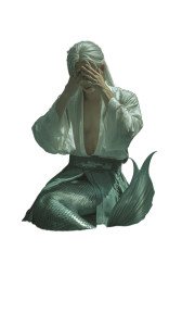 Merman In Hanfu Vinyl Car Decal Sticker – Waterproof & UV-Resistant 8" Merman In Hanfu Vinyl Car Decal Sticker – Waterproof & UV-Resistant 8"