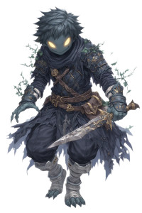 Dark Fantasy Goblin V2 Vinyl Car Decal Sticker – Waterproof & UV-Resistant 8"