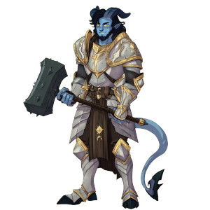 Tiefling Paladin V13 Vinyl Car Decal Sticker – Waterproof & UV-Resistant 8" Tiefling Paladin V13 Vinyl Car Decal Sticker – Waterproof & UV-Resistant 8"