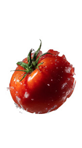 Falling Tomato Splash V2 Vinyl Car Decal Sticker – Waterproof & UV-Resistant 8"