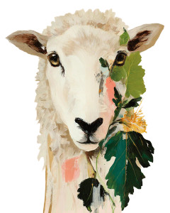 Surreal Sheep Vinyl Car Decal Sticker – Waterproof & UV-Resistant 8" Surreal Sheep Vinyl Car Decal Sticker – Waterproof & UV-Resistant 8"
