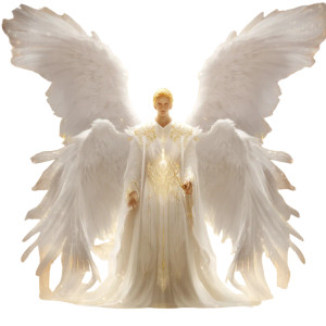 Majestic Golden Angel Vinyl Car Decal Sticker – Waterproof & UV-Resistant 8" Majestic Golden Angel Vinyl Car Decal Sticker – Waterproof & UV-Resistant 8"