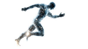Machine Man Hologram Vinyl Car Decal Sticker – Waterproof & UV-Resistant 8"