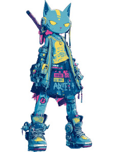 Gangster Princess Ray Vinyl Car Decal Sticker – Waterproof & UV-Resistant 8"