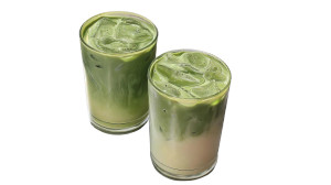 Layered Matcha Cups Vinyl Car Decal Sticker – Waterproof & UV-Resistant 8"