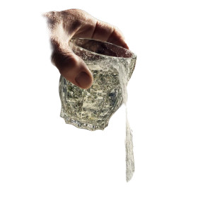 Giant'S Hand Watering Vinyl Car Decal Sticker – Waterproof & UV-Resistant 8"