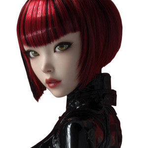 Cyberpunk Android Woman V4 Vinyl Car Decal Sticker – Waterproof & UV-Resistant 8" Cyberpunk Android Woman V4 Vinyl Car Decal Sticker – Waterproof & UV-Resistant 8"