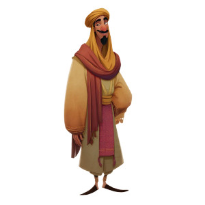 Arabic Merchant Vinyl Car Decal Sticker – Waterproof & UV-Resistant 8"