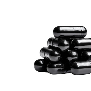 Black Capsules Stack Vinyl Car Decal Sticker – Waterproof & UV-Resistant 8"