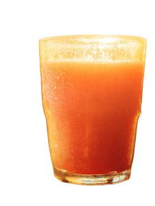 Tropical Juice Glass Vinyl Car Decal Sticker – Waterproof & UV-Resistant 8"