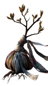 Wishing Sapling Vinyl Car Decal Sticker – Waterproof & UV-Resistant 8"